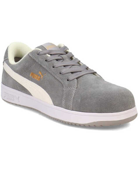 Puma Safety Women's Wedge Sole Work Shoes - Composite Toe, Grey, hi-res
