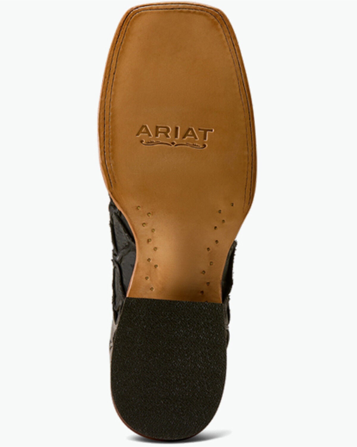 Image #5 - Ariat Men's Riverside Western Boots - Broad Square Toe, Black, hi-res