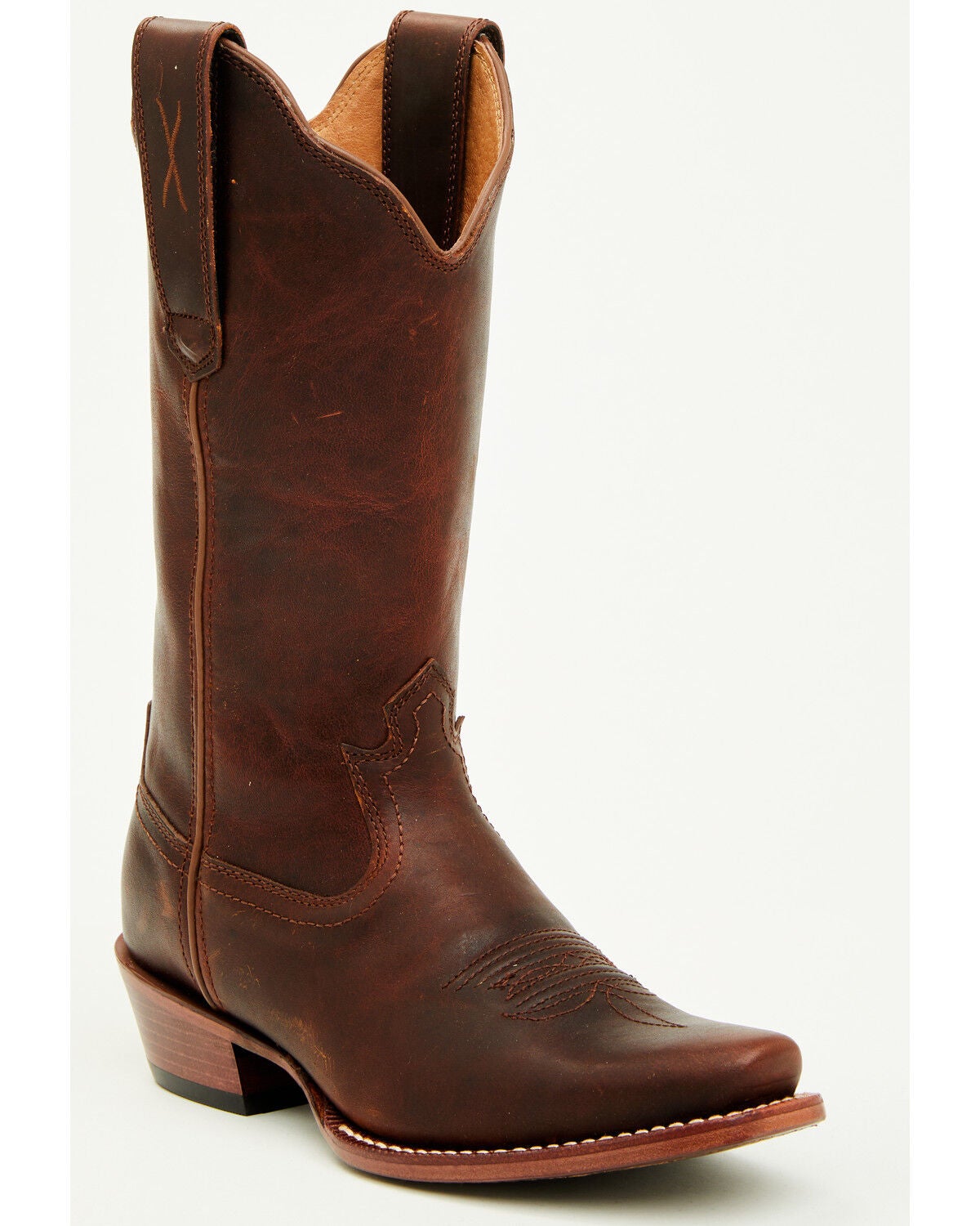 Twisted X Women's Tech X Western Boots - Square Toe, Brown, hi-res