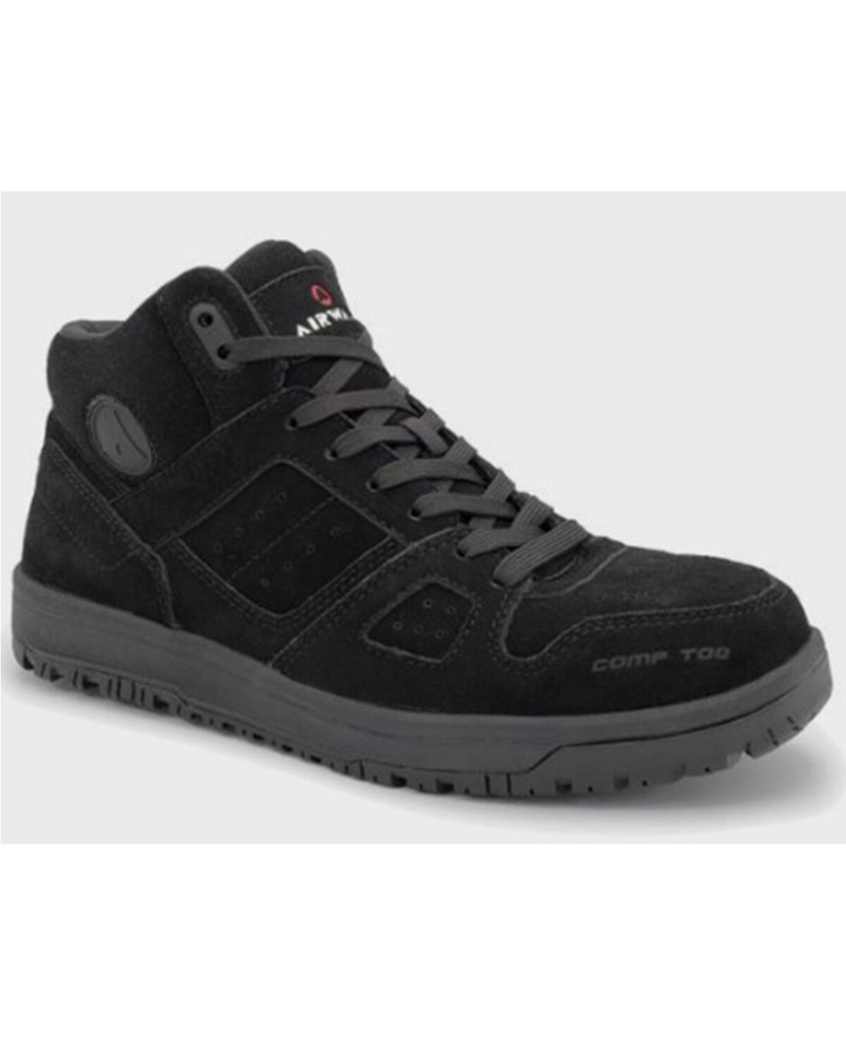 Image #1 - Airwalk Women's Mongo Mid Work Shoes - Composite Toe, Black, hi-res