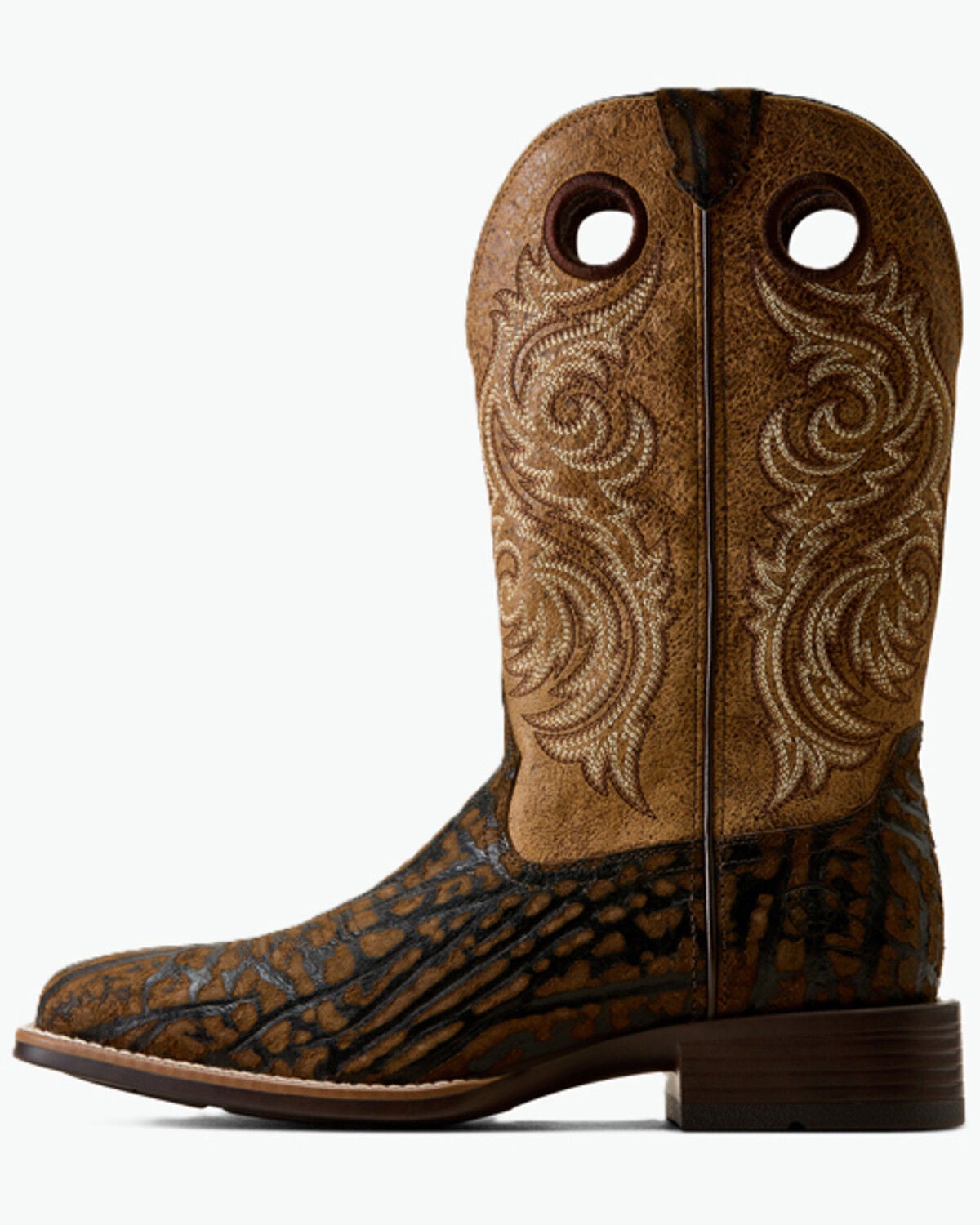 Image #2 - Ariat Men's Redcliff Performance Western Boots - Broad Square Toe, Brown, hi-res