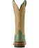 Image #3 - Ariat Women's Frontier Lily Elephant Print Western Boots - Broad Square Toe, Ivory, hi-res