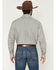 Image #4 - Cinch Men's Geo Print Long Sleeve Button-Down Western Shirt, Cream, hi-res