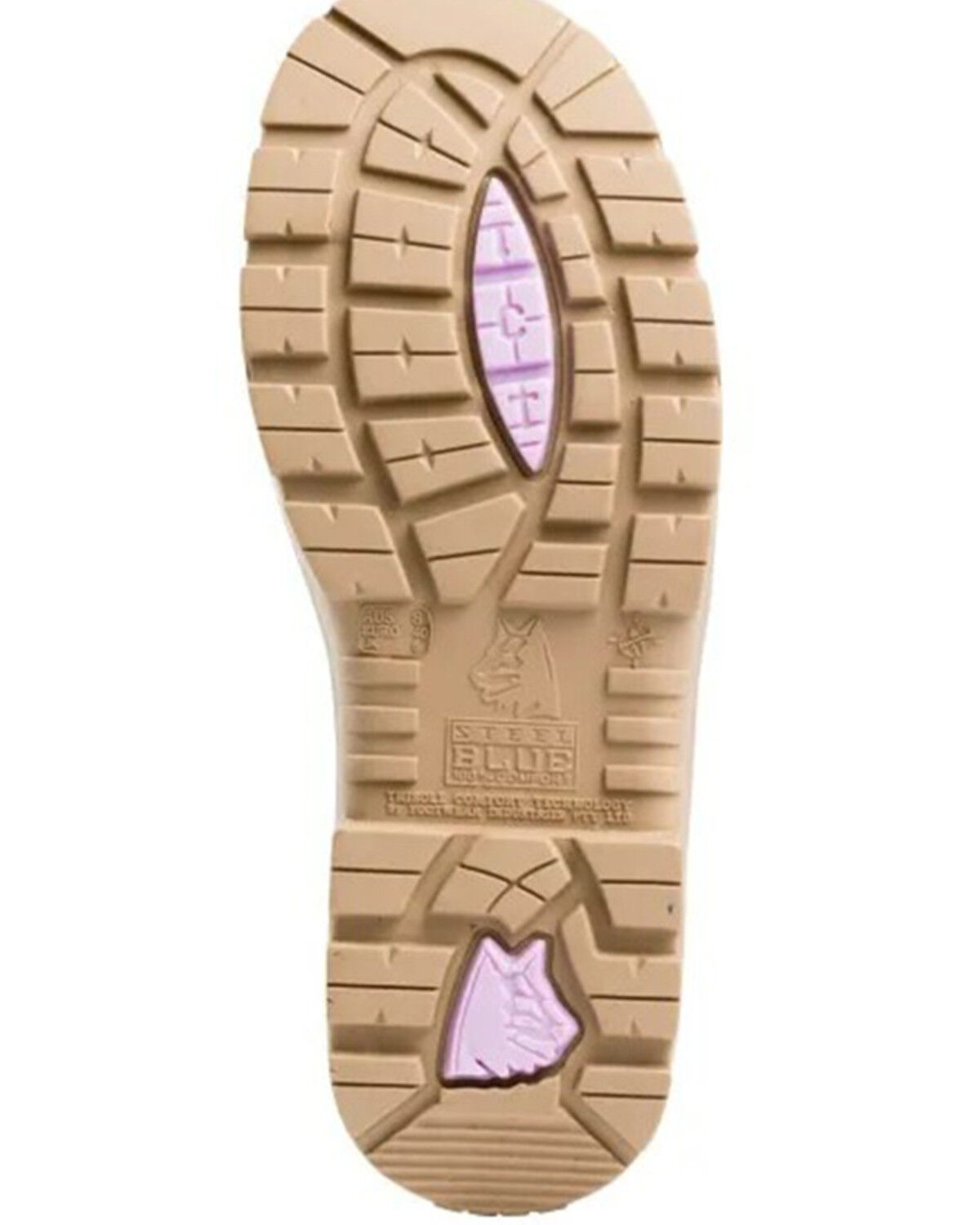 Image #2 - Steel Blue Women's Southern Cross 6" Water Resistant Work Boots - Steel Toe, Purple, hi-res