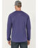 Image #4 - Ariat Men's Rebar Heat Fighter Long Sleeve Work Shirt, Dark Blue, hi-res