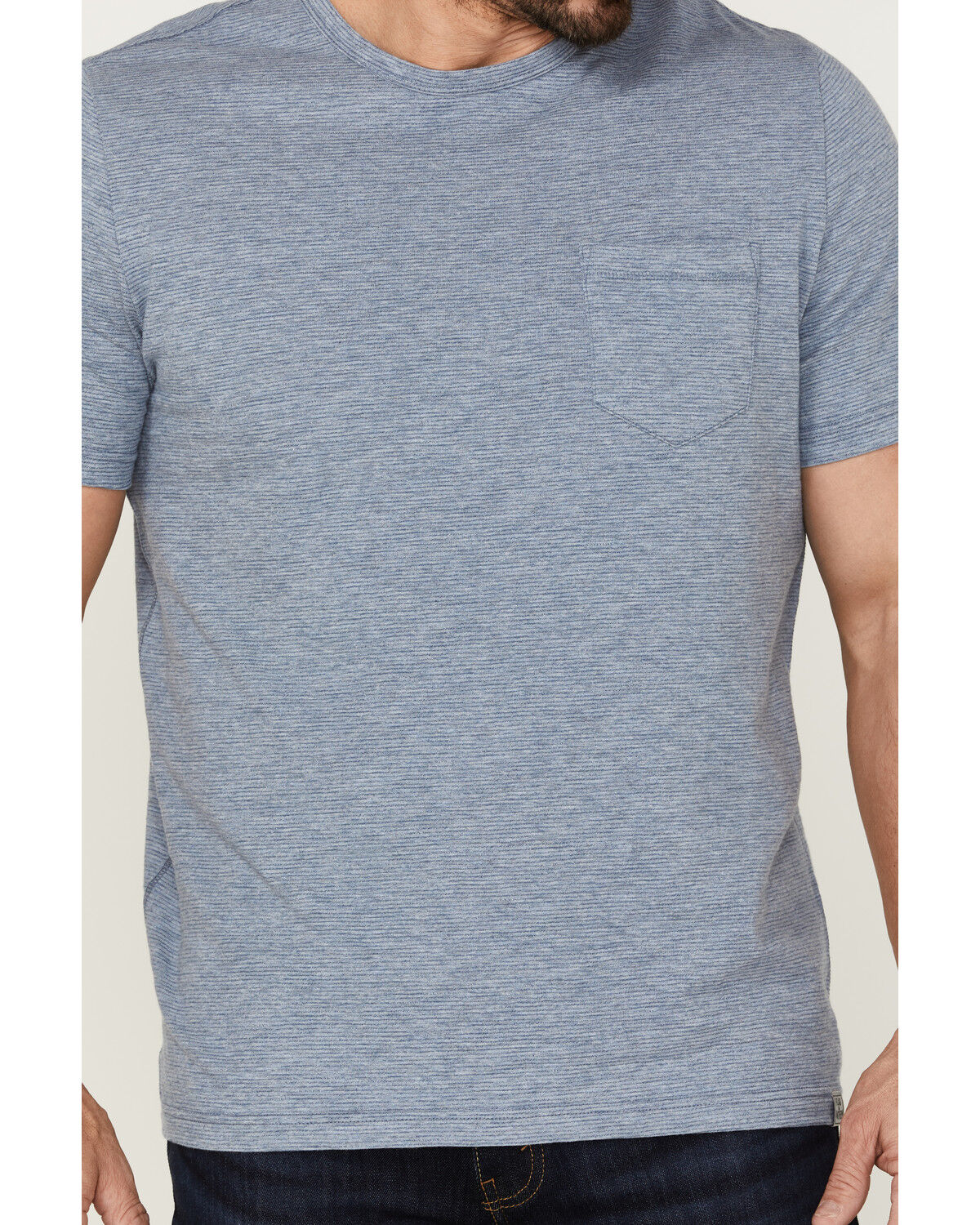 Image #3 - Flag & Anthem Men's Biscoe Stripe Pocket T-Shirt, Blue, hi-res