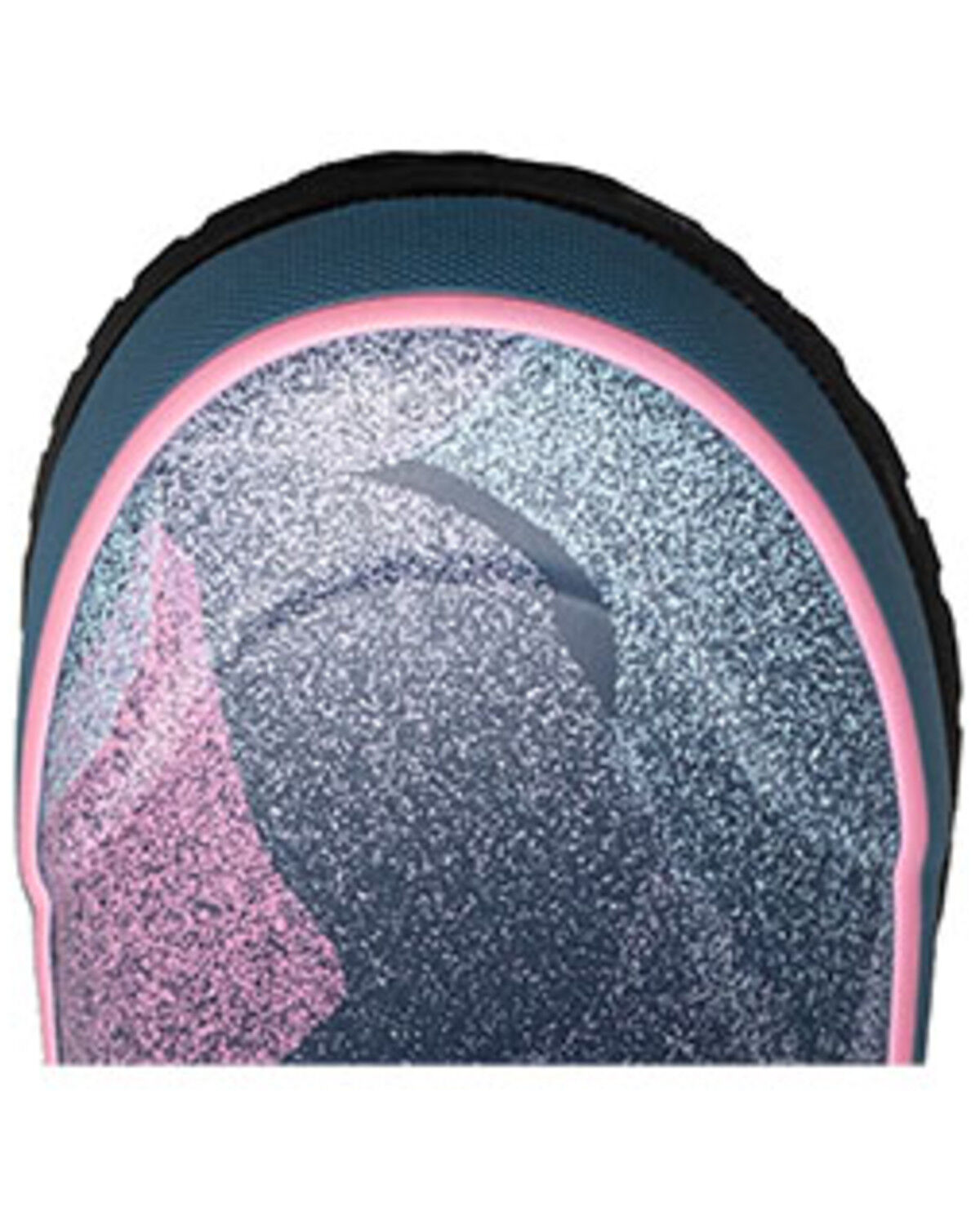 Image #6 - Bogs Girls' Abstract Shapes Rain Boots - Round Toe, Indigo, hi-res