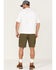 Image #3 - Brothers and Sons Men's Ripstop Outdoor Trail Shorts, Olive, hi-res
