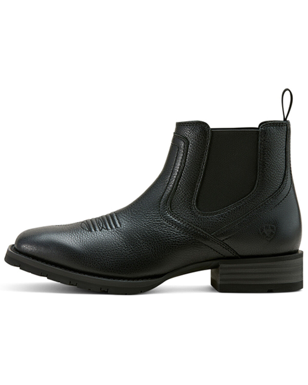 Image #2 - Ariat Men's Boot Barn Exclusive Hybrid Low Boy Chelsea Boots - Broad Square Toe, Black, hi-res