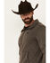 Image #2 - Kimes Ranch Men's Boxer Quarter Zip Pullover, Charcoal, hi-res