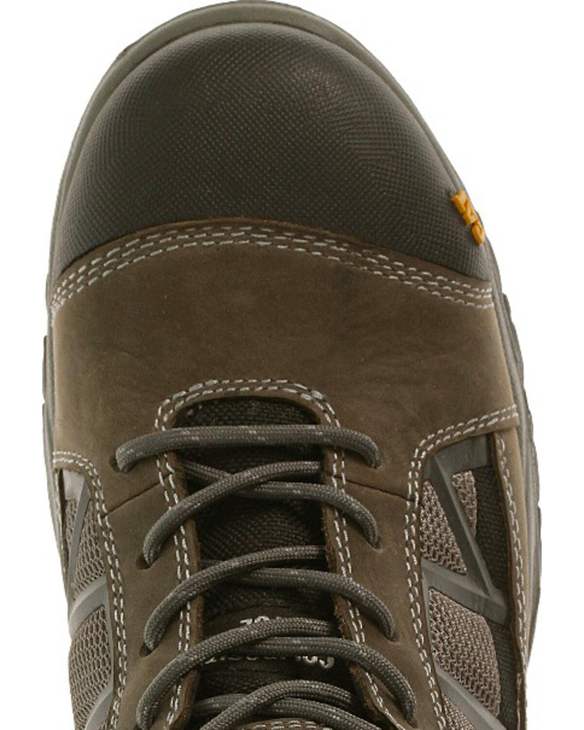Image #6 - CAT Men's Compressor 6" Waterproof Work Boots - Composite Toe, Grey, hi-res