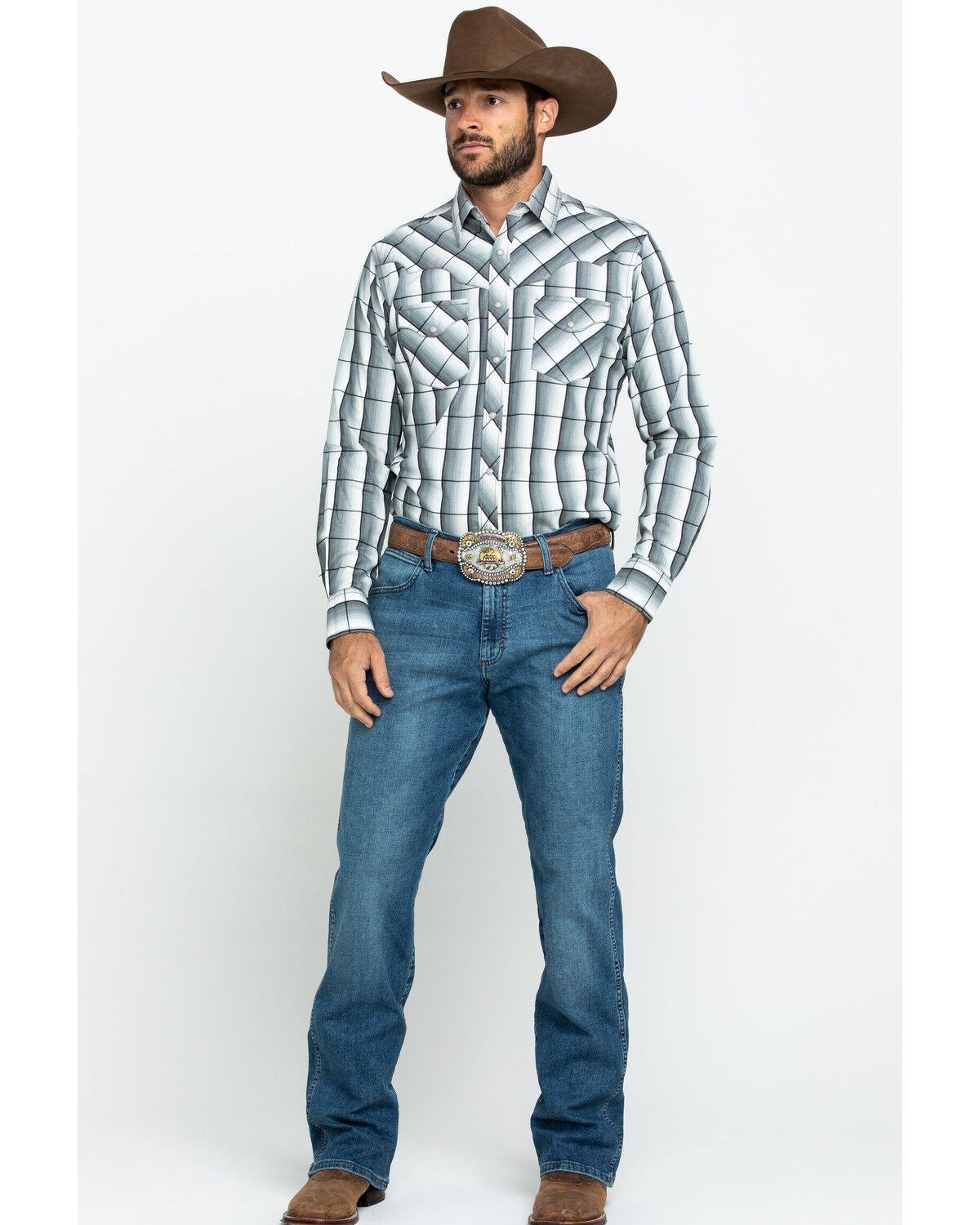 Wrangler Retro Men's Black Large Ombre 