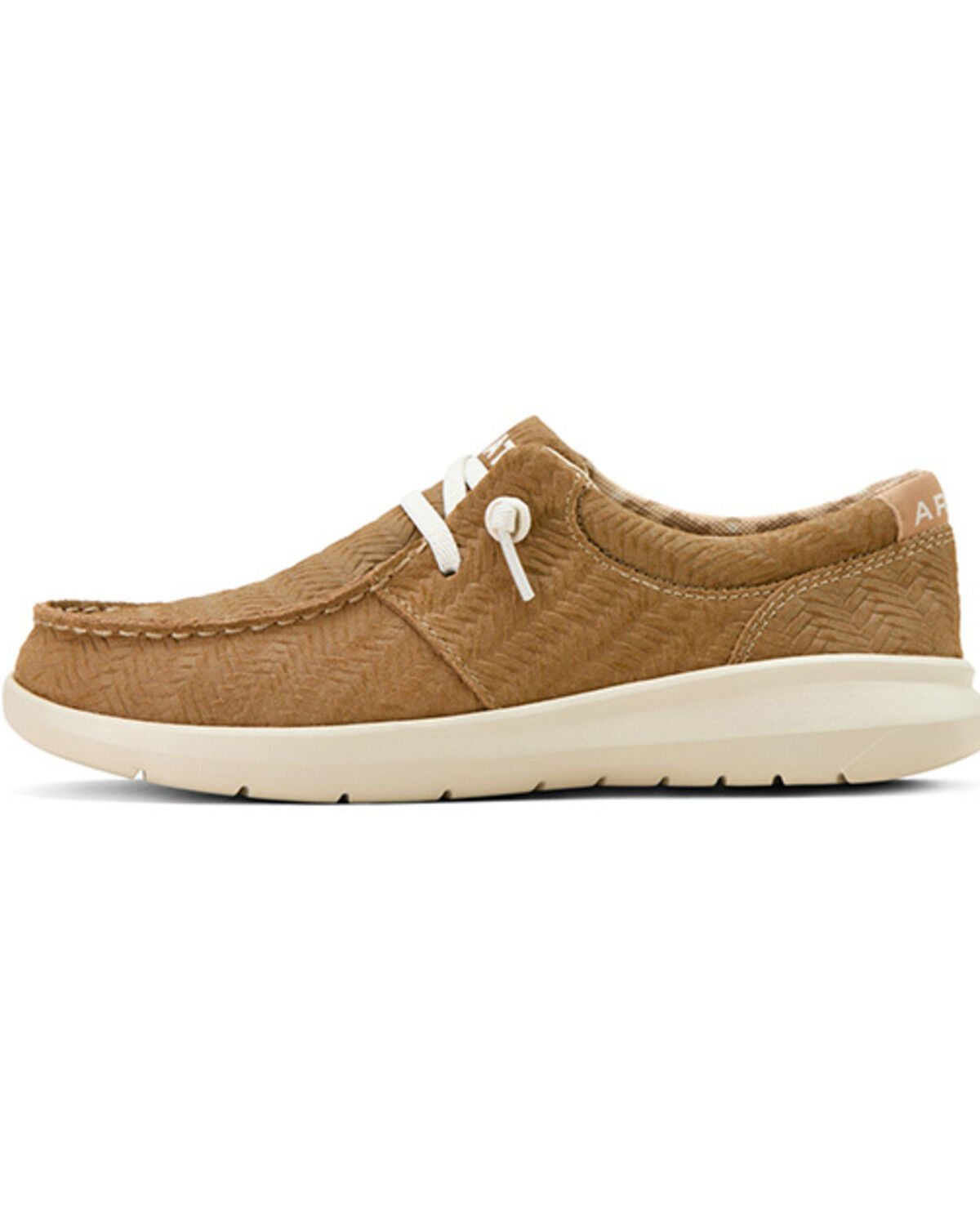 Image #2 - Ariat Women's Hilo Embossed Casual Shoes - Moc Toe, Tan, hi-res
