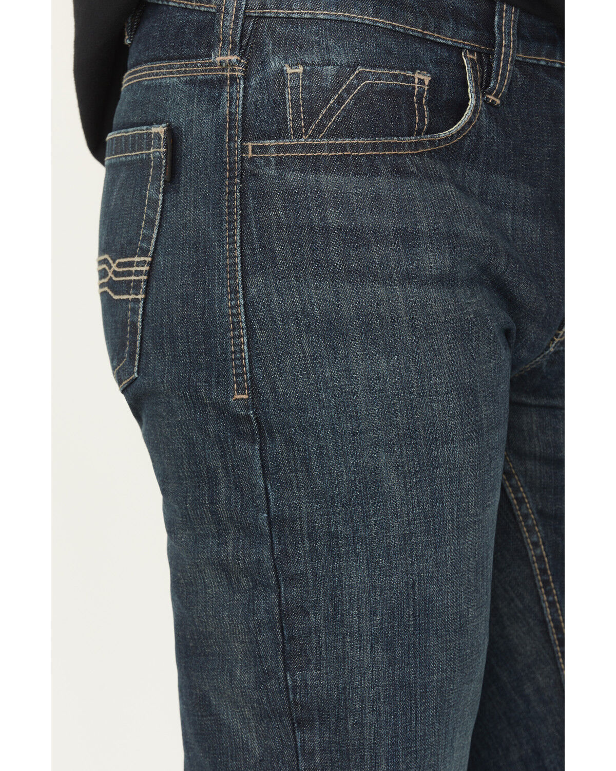 Image #2 - Cody James Men's FR Canter Dark Wash Straight Denim Jeans - Big, Dark Wash, hi-res