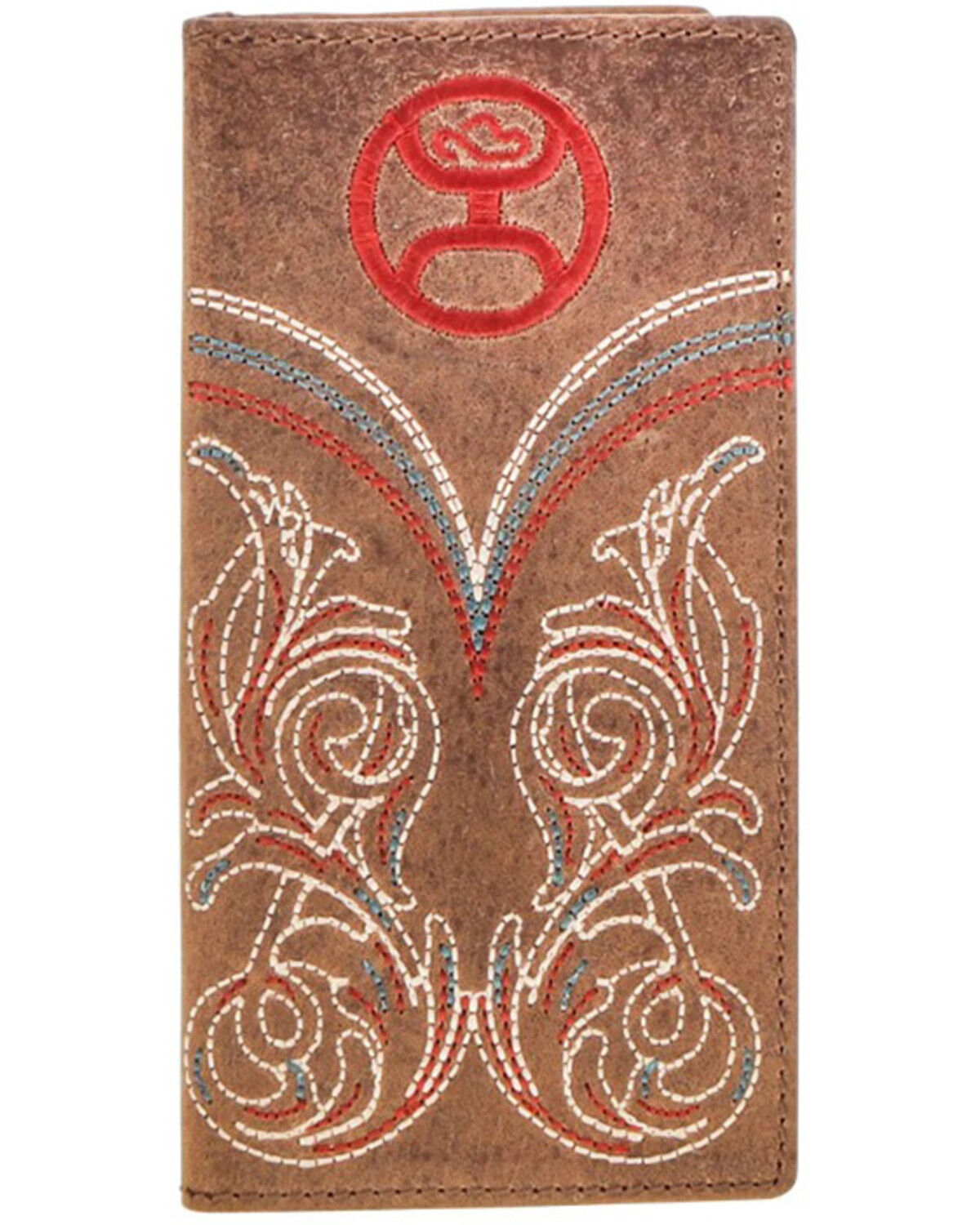 Image #1 - Hooey Men's Ranger Rodeo Wallet, Brown, hi-res