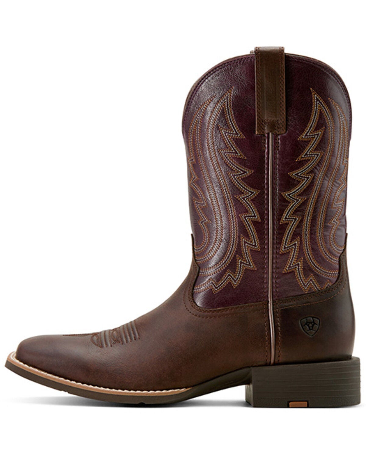 Image #2 - Ariat Men's Sport Big Country Performance Western Boots - Broad Square Toe, Brown, hi-res