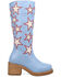 Image #2 - Dingo Women's American Dream Fashion Boots - Round Toe, Blue, hi-res