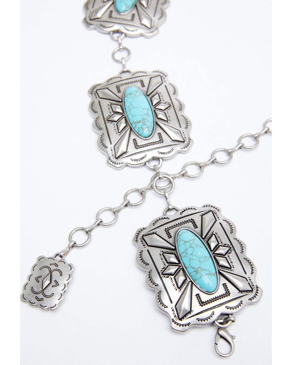 Image #3 - Idyllwind Women's Hit The Road Concho Belt, Silver, hi-res