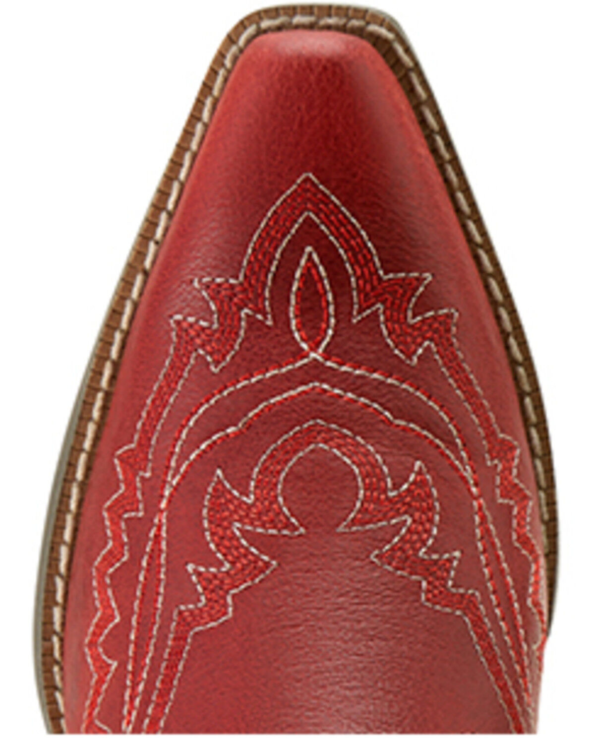 Image #4 - Ariat Girls' Casanova Western Boots - Snip Toe, Red, hi-res