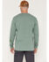 Image #4 - Carhartt Men's Deerborn Logo Loose Fit Long Sleeve Graphic T-Shirt, Sage, hi-res