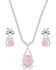Montana Silversmiths Women's Strong & Beautiful Jewelry Set, Pink, hi-res