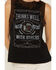 Image #3 - Cleo + Wolf Women's Drinks Well With Others Graphic Tie Dye Tank , Black, hi-res
