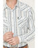 Image #3 - Cinch Men's Striped Long Sleeve Snap Western Shirt, White, hi-res