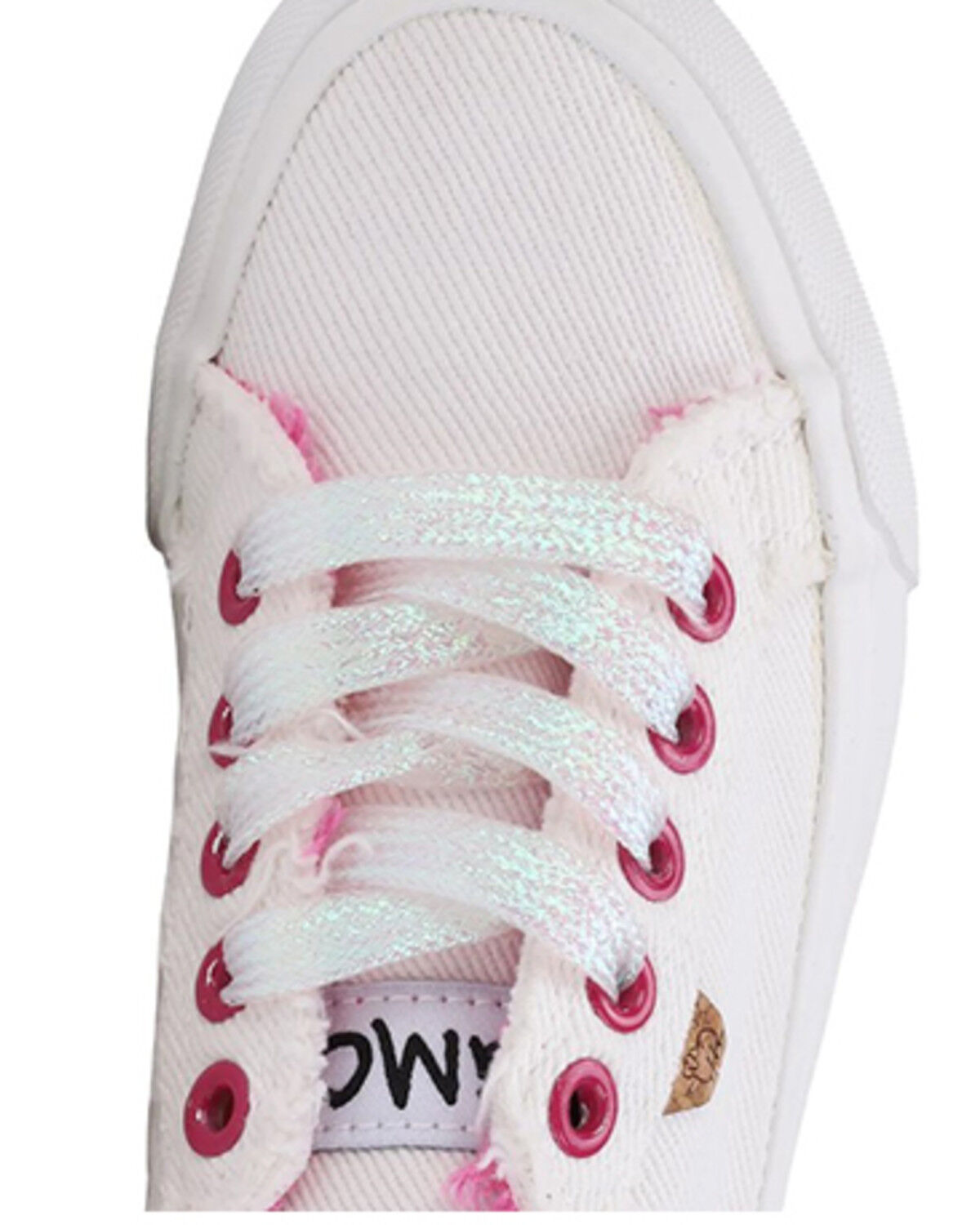Image #6 - Lamo Footwear Girls' Vita Casual Shoes - Round Toe, White, hi-res