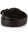 Cody James Men's Bullet Buckle Leather Belt, Brown, hi-res