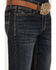 Image #2 - Cody James Men's Shadow Dark Wash Crinkled Slim Straight Stretch Denim Jeans, Dark Wash, hi-res
