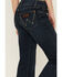 Image #4 - Wrangler Retro Women's Samantha Mae Wide Leg Trouser Jeans , Blue, hi-res