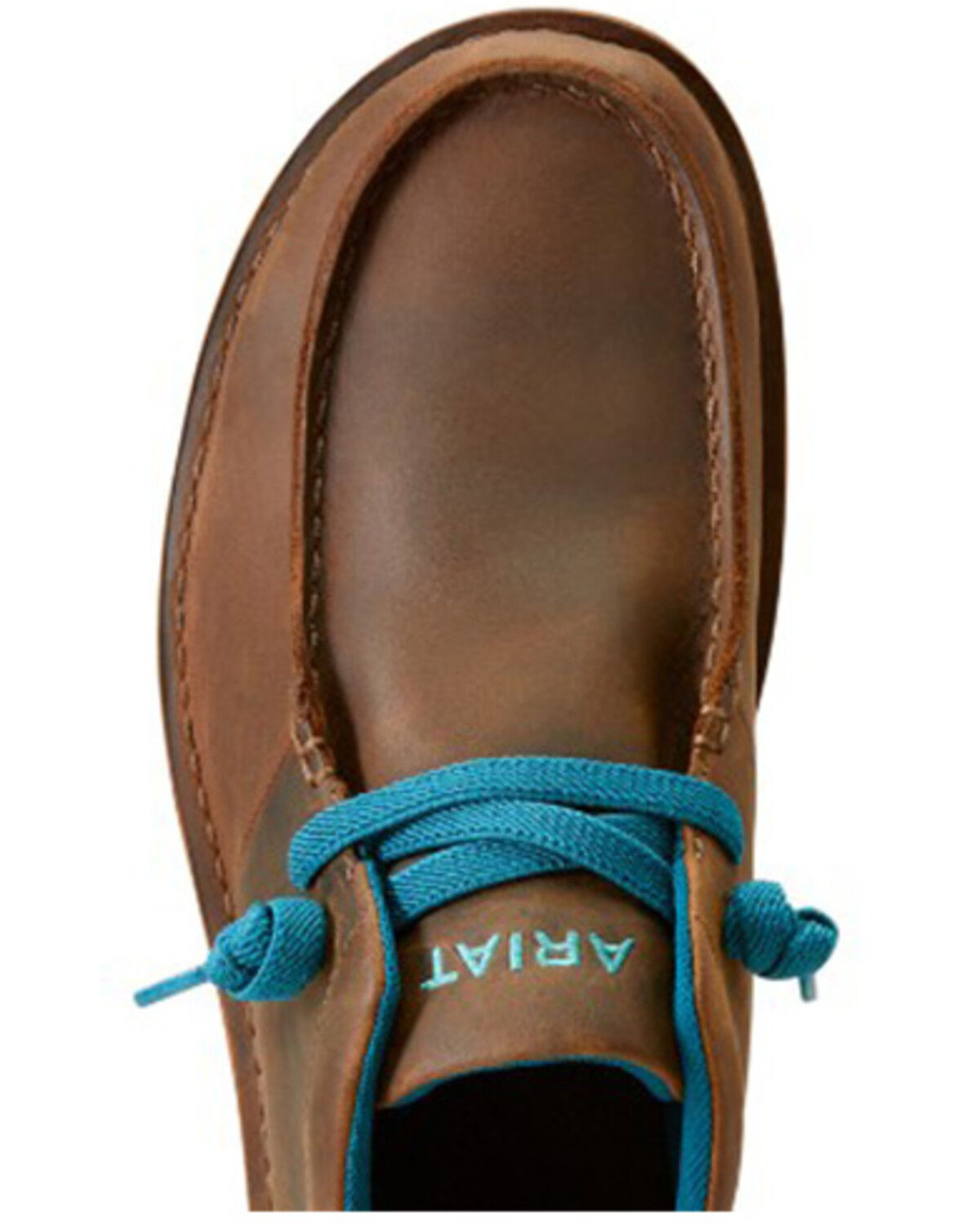 Image #4 - Ariat Men's Cruiser Stretch Lace Casual Shoes - Moc Toe, Brown, hi-res