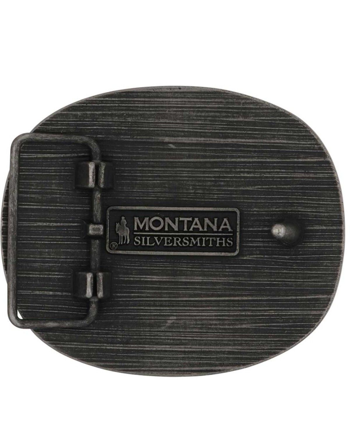 Image #3 - Montana Silversmiths Men's Keep It Old School Whiskey Bent Buckle, Silver, hi-res