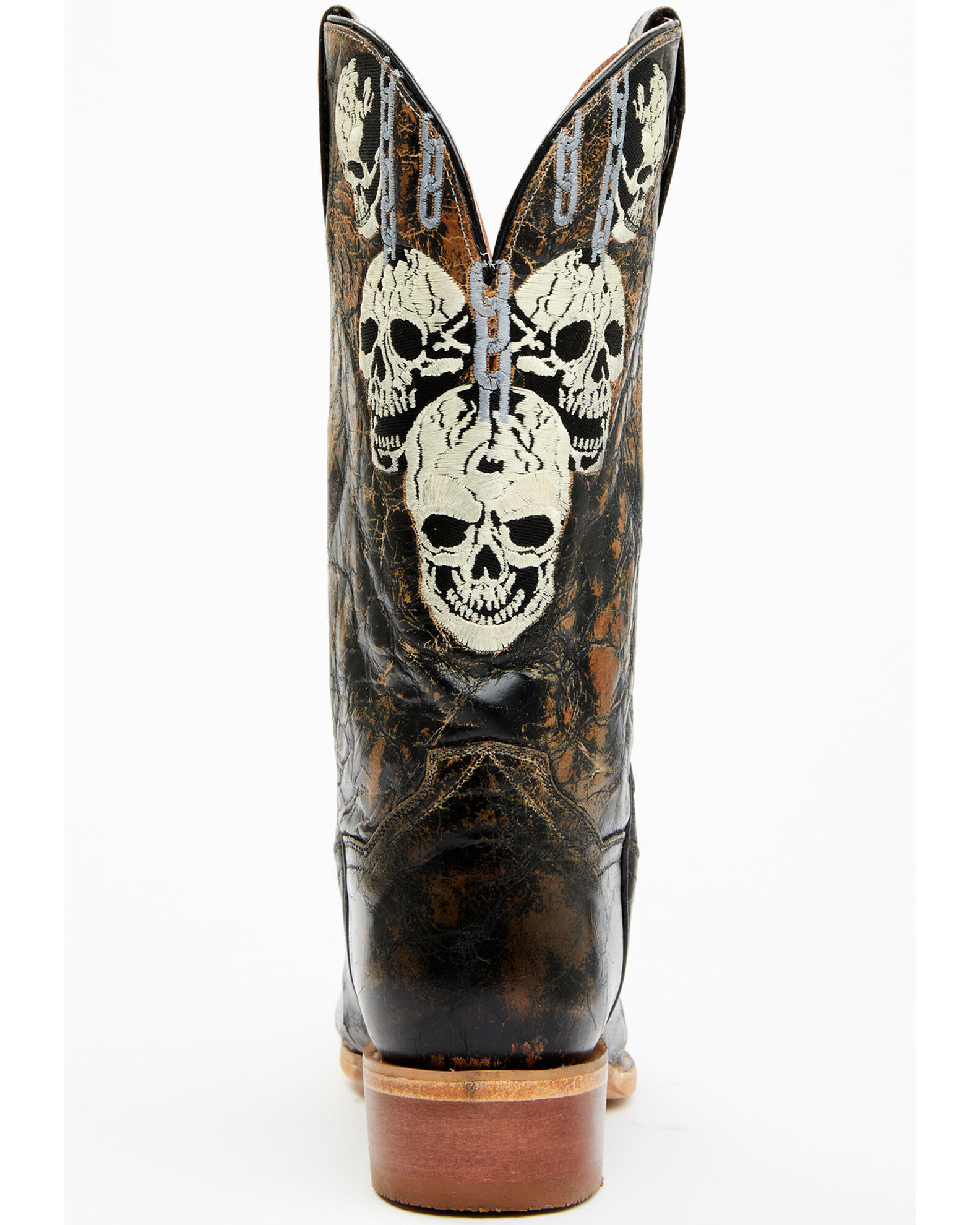 Skull cowboy boots cheap