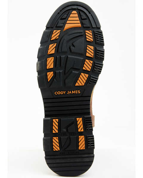 Image #7 - Cody James Men's Disrupter AAA Tyche Crunch Time Waterproof Work Boots - Composite Toe , Red, hi-res