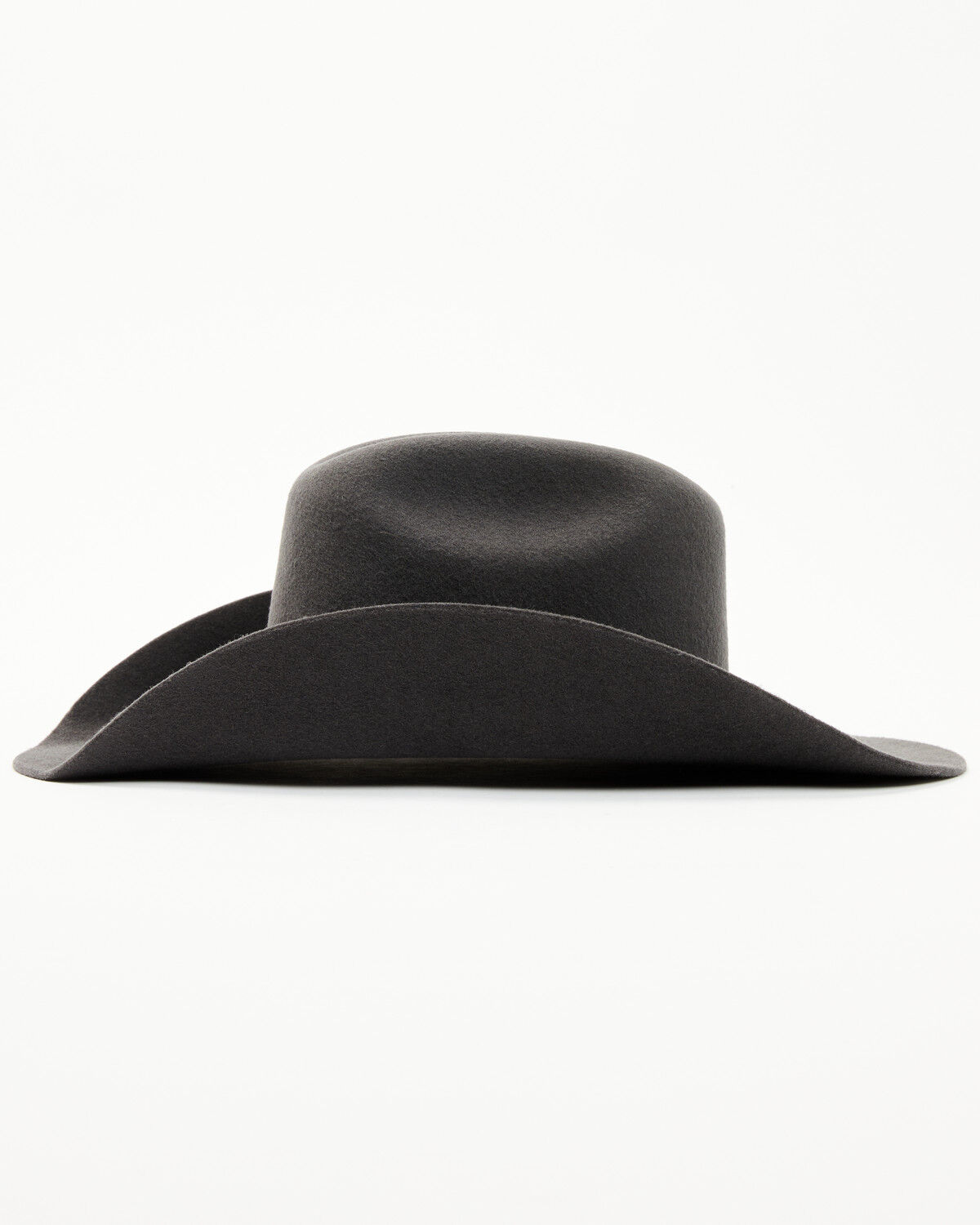 Image #3 - Justin Montana 3X Wool Felt Cowboy Hat, Dark Grey, hi-res