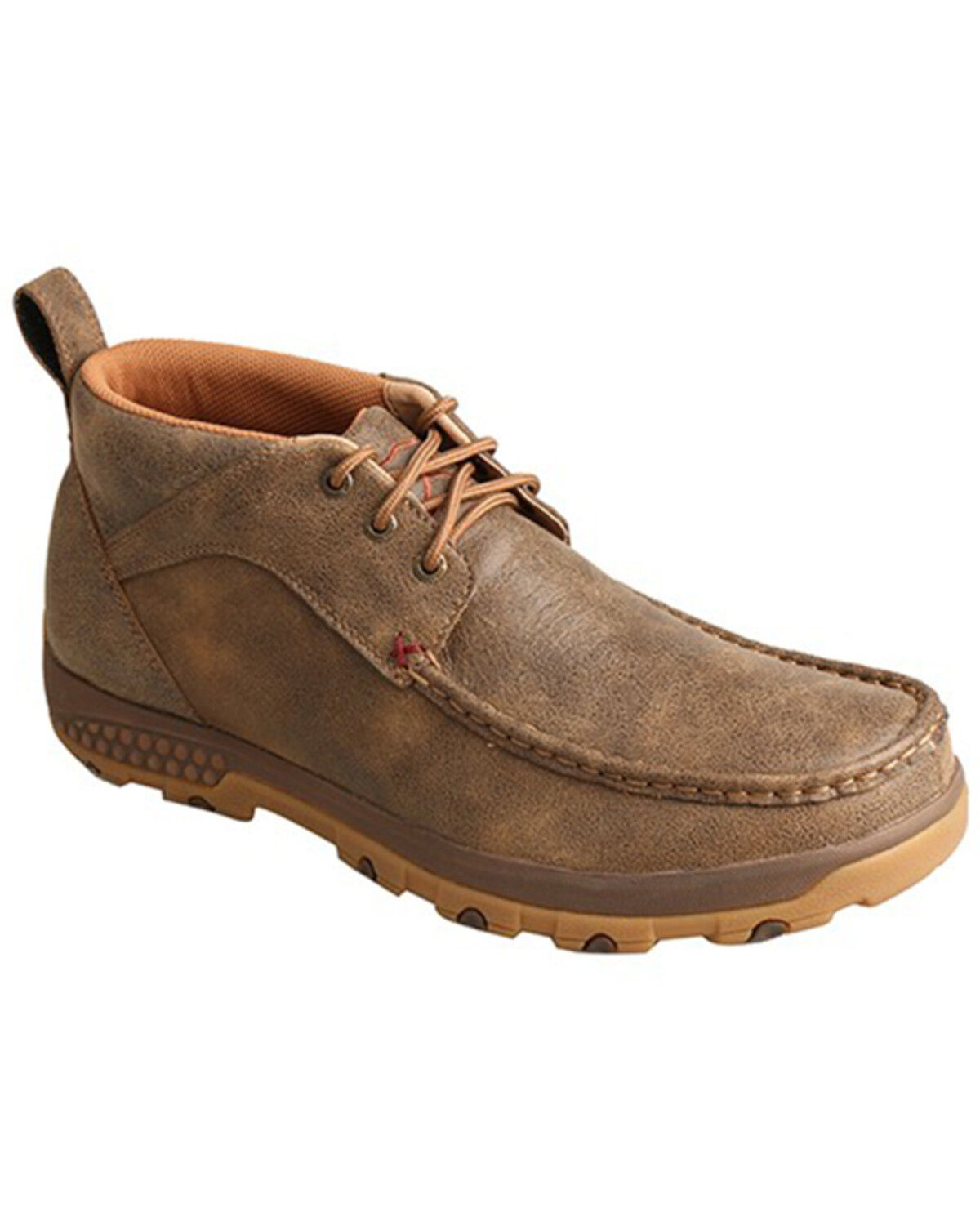 Image #1 - Twisted X Men's Chukka Driving Mocs, Brown, hi-res