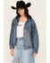 Image #1 - Levi's Women's Turning Heads 90's Trucker Jacket, Medium Wash, hi-res