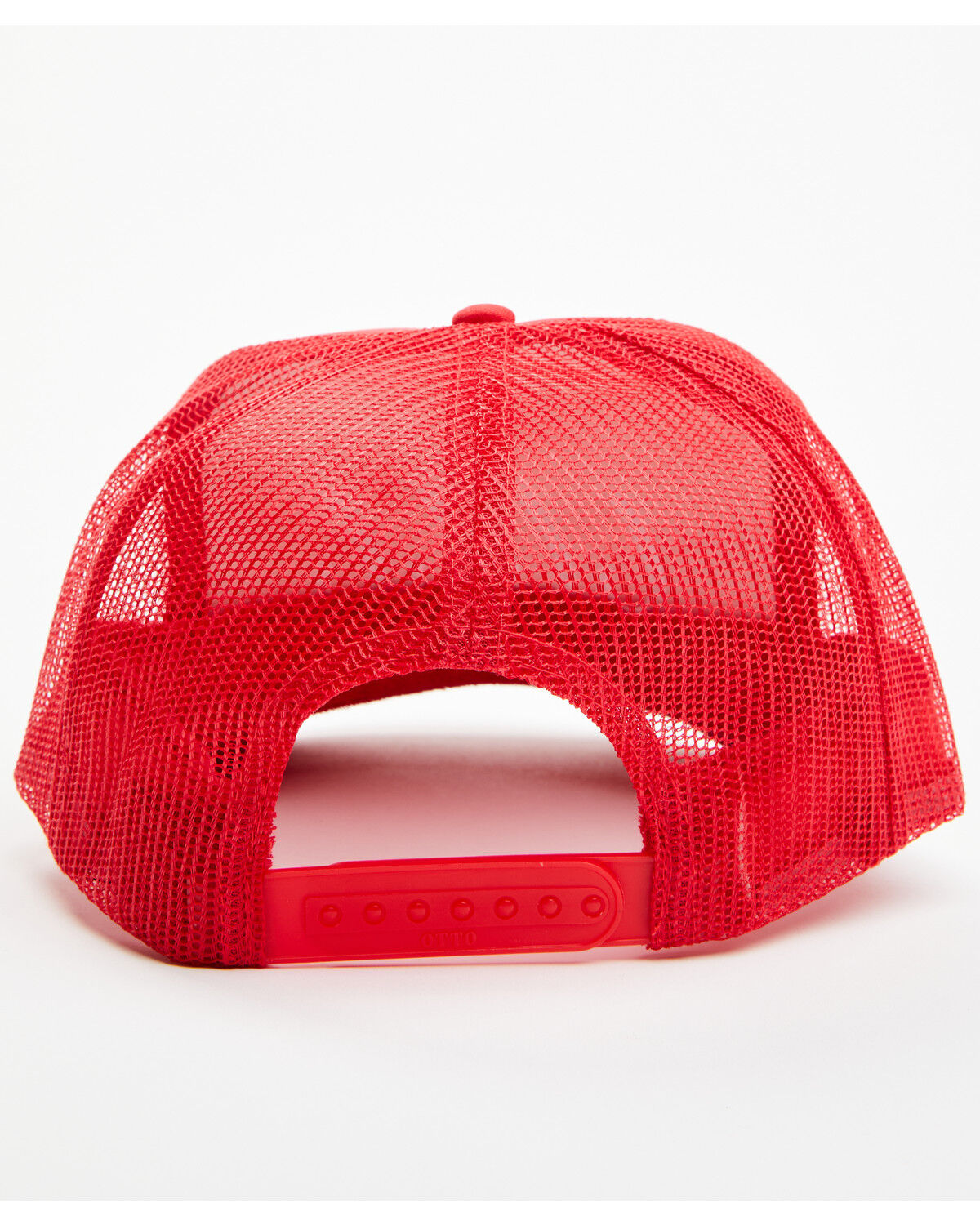 Image #3 - Four Sixes Women's Logo Embroidered Ball Cap, Red, hi-res