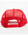 Image #3 - Four Sixes Women's Logo Embroidered Ball Cap, Red, hi-res