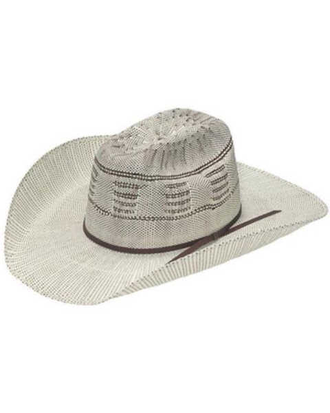 Image #1 - Ariat Kids' Straw Cowboy Hat , Natural, hi-res