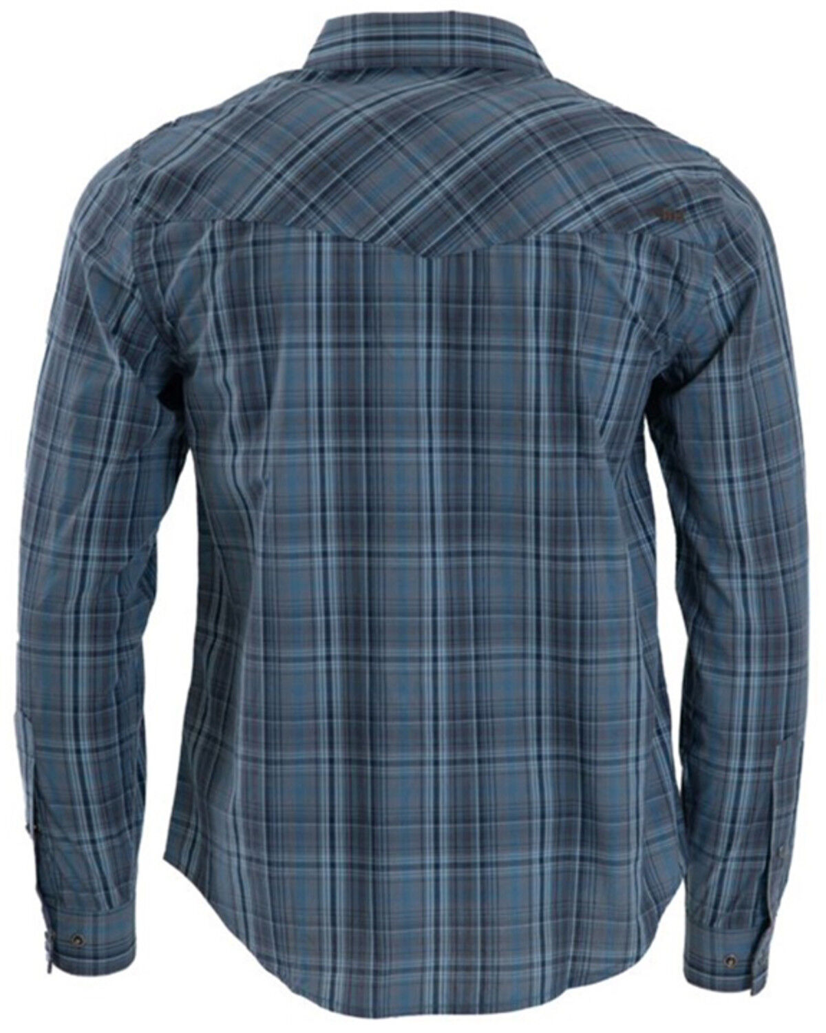Image #2 - Mountain Khakis Men's Rodeo Long Sleeve Woven Shirt, Blue, hi-res