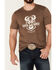Image #3 - Rodeo Ranch Men's Heather Brown Outdoors Graphic Short Sleeve T-Shirt , Brown, hi-res