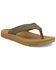 Image #1 - Twisted X Women's Flip Flops, Brown, hi-res