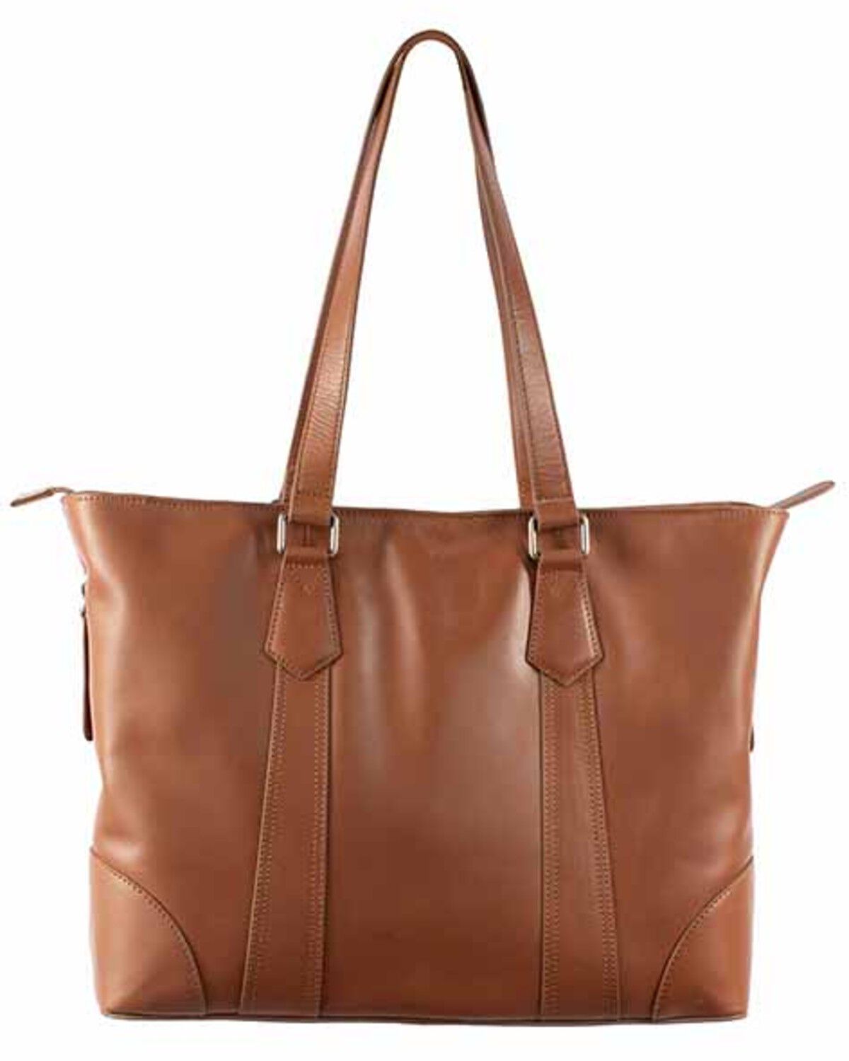 Scully Women's Concealed Carry Handbag, Brown, hi-res