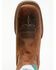 Image #6 - RANK 45® Women's Arbie Western Performance Boots - Broad Square Toe, Brown, hi-res