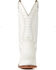 Image #4 - Old West Women's Western Boots - Round Toe, White, hi-res