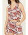 Image #3 - Rock & Roll Denim Women's Americana Print Button-Down Denim Vest, Red, hi-res