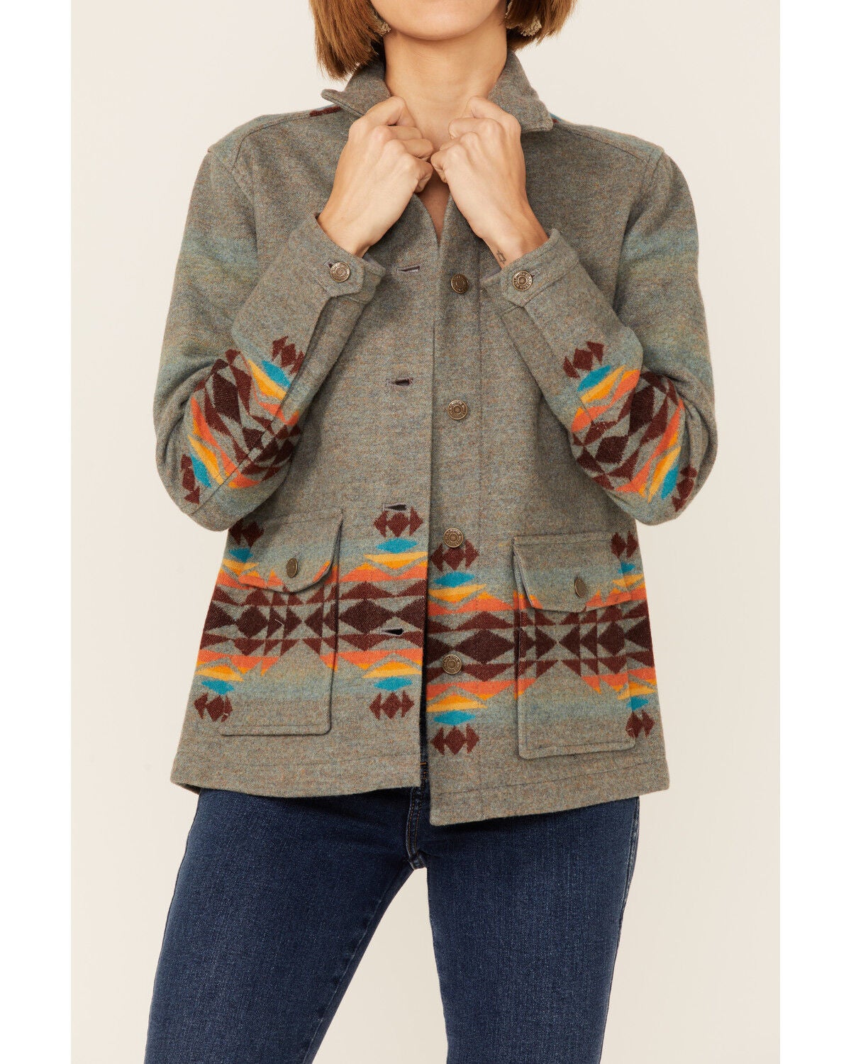 pendleton western horizons coat
