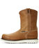 Ariat Men's Rebar Wedge Full-Grain Leather Work Boots - Composite Toe, Tan, hi-res